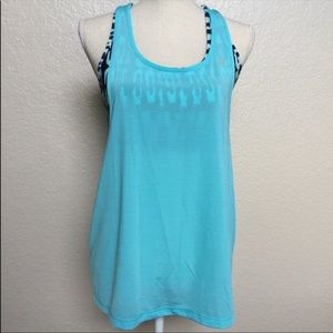Tank with built in sports bra